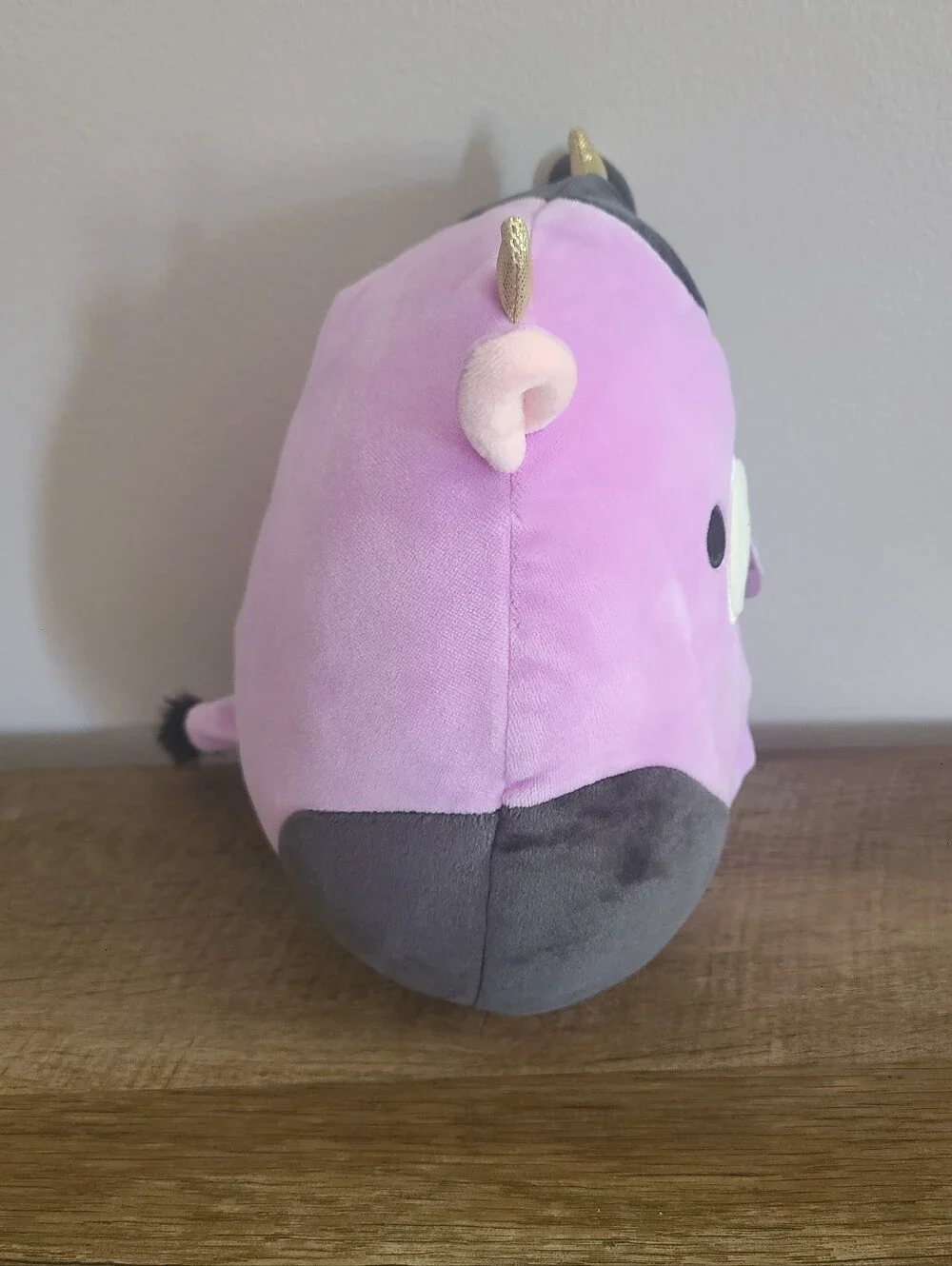 💜 Squishmallows 8 Inch ALEXIE the Purple and Black Cow Ultra Soft Plush